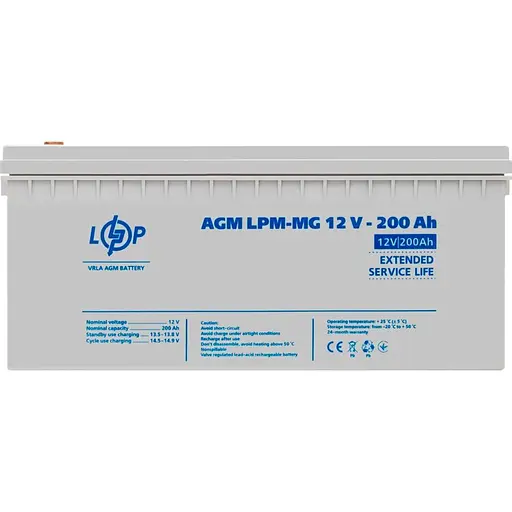 Источник бесперебойного питания (ИБП) LogicPower LPM-PSW-1500VA 12V + АКБ LPM-MG 12V - 200 Ah (29717) [110193] - фото 9