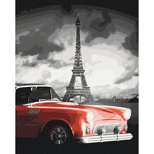 Картина за номерами Французька класика Brushme 40x50 см кольорова 000276948