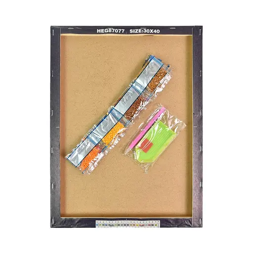 Алмазна мозаїка Король лев Strateg HEG88135 30х40 см - фото 2