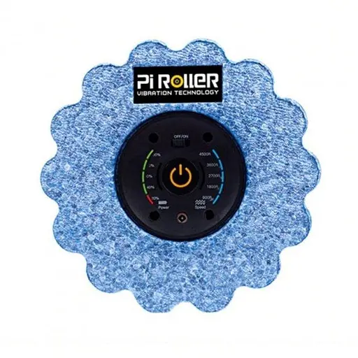 Массажный ролик Booster Pi Roller Вибрационный массаж для мышц Blue - фото 2
