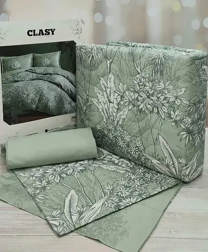 Комплект зі стьобаною підковдрою 4 сезона Irma Ранфорс Clasy pbe0051451 - фото 2