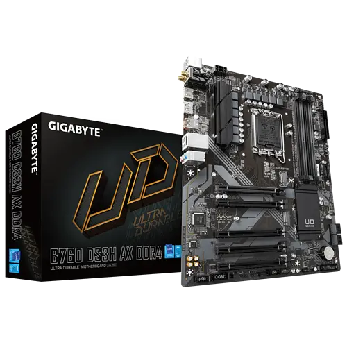 Mатеринська плата Gigabyte B760 DS3H AX LGA 1700 (B760 DS3H AX)