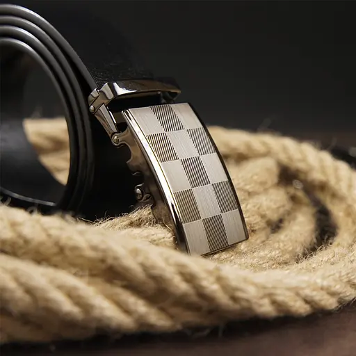 Ремінь шкіряний Vintage чоловічий 115х3,5 см acs0016125 - фото 6