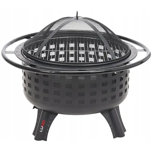 Уцінка. Кошик для вогнища та барбекю Lund сталевий 80х80х61 см (99714) - фото 2