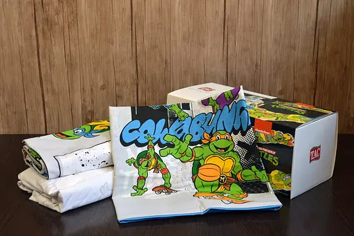 Підлітковий комплект Disney Ninja Turtles Four Ранфорс / простирадло на резинці Tac pbe0051162 - фото 2