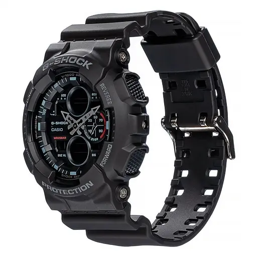 Чоловічі наручні годинники протиударні Casio G-Shock GA-140-1A1ER Оригінал Японія з полімерним ремінцем - фото 10