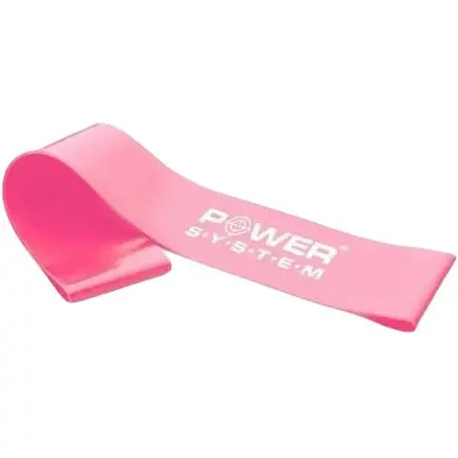 Гумка для фітнесу Power System PS-4061 Flex Loop Light Pink опір 12 кг (PS_4061_Pink) - фото 1
