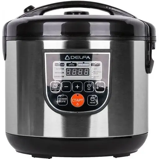 Універсальна мультиварка Delfa DMC-500 700 Вт 10 програм - фото 1