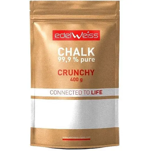 Магнезия Edelweiss Crunchy Chalk in 400 г Pouch (WCRUN4000)