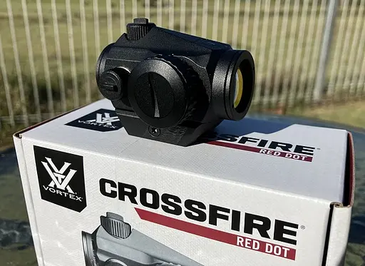 Прицел коллиматорный Vortex Crossfire Red Dot Weaver с точкой 2 МОА (CF-RD2) - фото 6