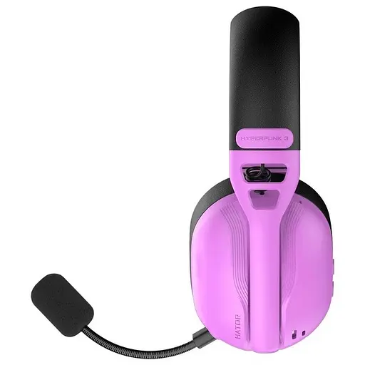 Наушники Hator беспроводная игровая гарнитура Hyperpunk 3 Wireless (ESH19) фиолетовая - фото 2