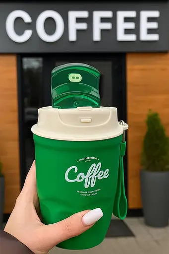 Термочашка с ремешком Coffee Mix 360 мл - фото 2