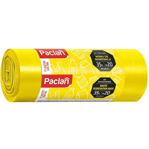 Мішки для сегрегації Paclan пластик 35 л 20 шт.