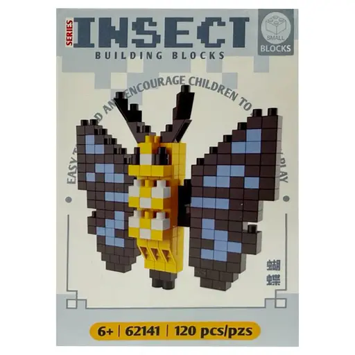 Дитячий конструктор "Комахи" A62141, 120 деталей