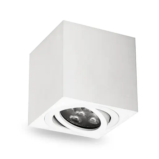 Накладний поворотний світильник Feron ML303 під лампу білий - фото 3