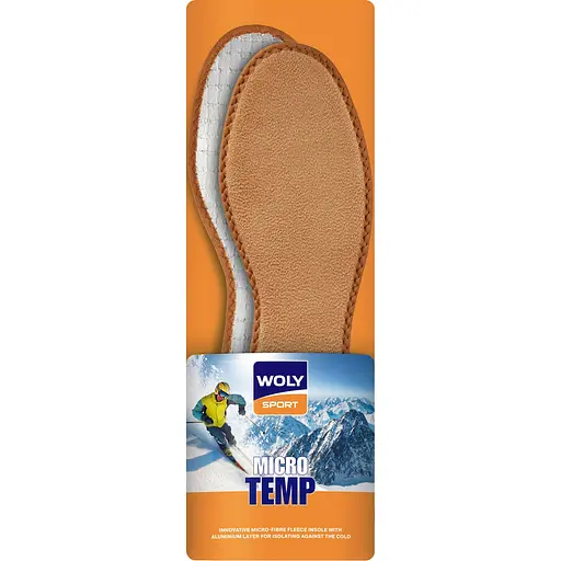Стельки Woly Sport Microtemp 40-41 Коричневый (WS-5094-40)
