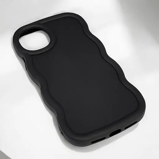 Чехол TPU Ripple для Apple iPhone 14 Plus/15 Plus 6.7 Black - фото 3