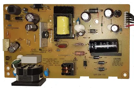 Блок питания монитора DELL E1916HEF 491A011H1400H06 "Б/У" - фото 1