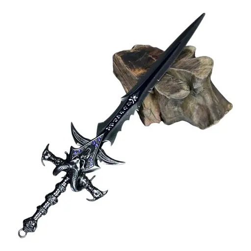 Меч 22 см World Of Warcraft Frostmourne Світ Військового Ремесла Крижана Скорбота WoW 21.154 - фото 1