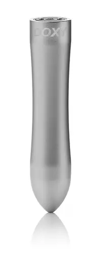 Вібратор Doxy Bullet 12 см сріблястий - фото 3