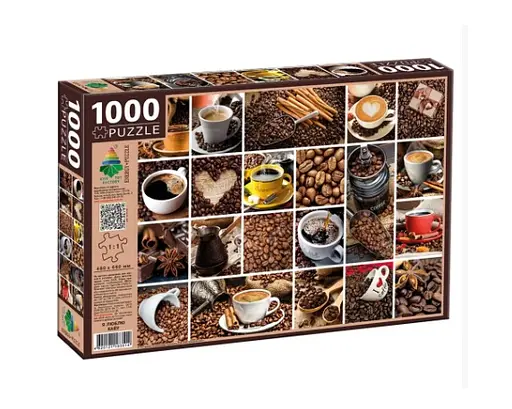 Пазли Енергія+ I love coffee, 1000 елементів, 83514