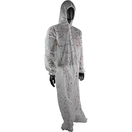 Комбінезон кривавий з капюшоном на блискавці - фото 2