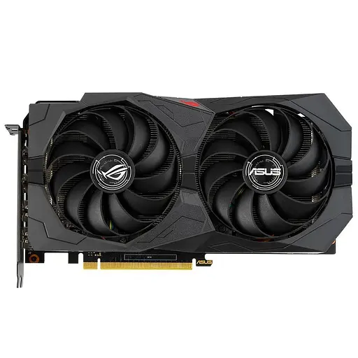 Видеокарта ASUS GTX 1660 6Gb Super ROG Strix Gaming (ROG-STRIX-GTX1660S-6G-GAMING) (GDDR6, 192 bit, PCI-E 3.0 x16) Б/у - фото 1