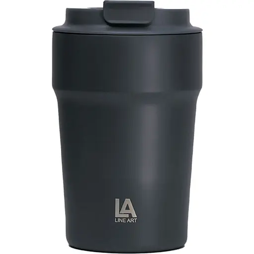 Термокружка Line Art Rhodes 380 мл графітова (60022322LA-11)