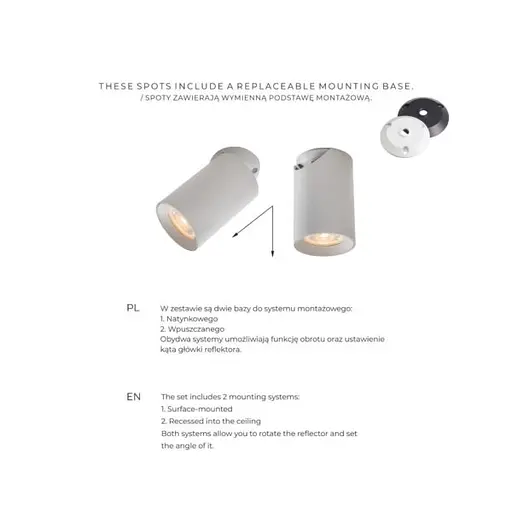 Спот TORE TLS006-BK Zuma Line - фото 2