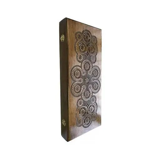 Нарди дерев'яні ручної роботи Backgammon 1 NR-5244, 32 фішки двох кольорів - фото 3