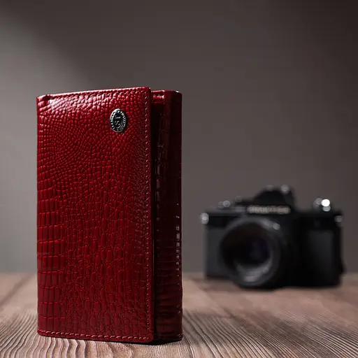 Жіночий шкіряний гаманець ST Leather 14х9х3 см acs0029422 - фото 9