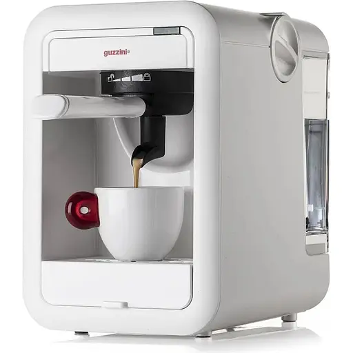 Кавоварка ріжкова Guzzini еспресо біла - фото 2