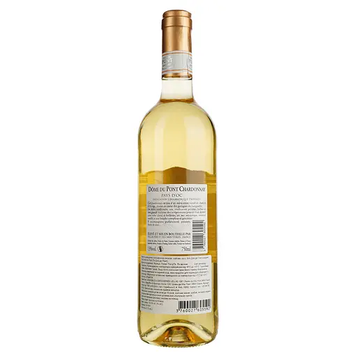 Вино Dome Du Pont Chardonnay Blanc, белое, сухое, 0,75 л - фото 4