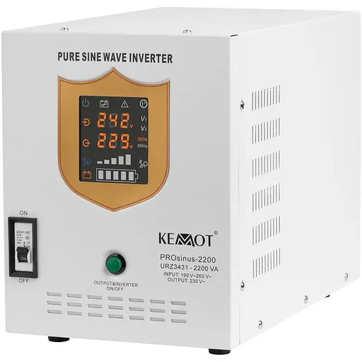 ИБП преобразователь напряжения Kemot PROsinus 2200 12/230V (2200VA/1600W) URZ3431 - фото 1