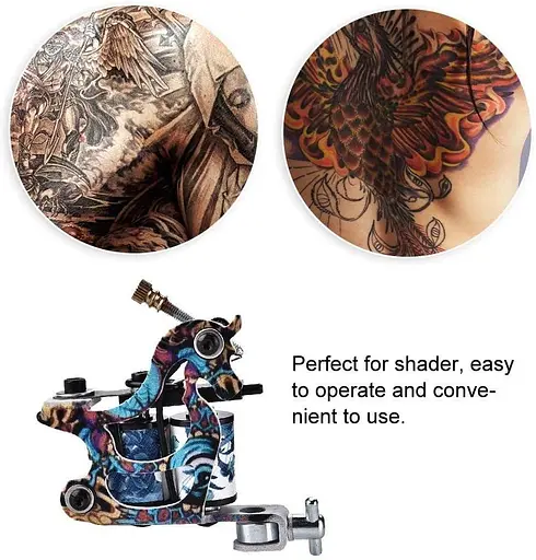 Професійна машина для татуювання зі сплаву мідна котушка шейдер-пістолет - фото 8