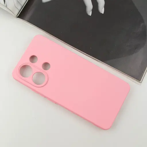 Чохол Silicone Cover Lakshmi Full Camera (AA) для Xiaomi Redmi Note 13 5G Рожевий / Pink - фото 2