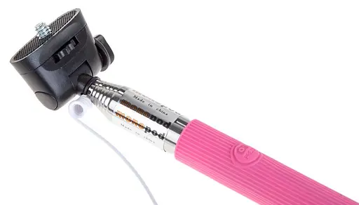 Монопод Z07-5S через Aux 3,5 мм разъем, розовый, черный, голубой - фото 2