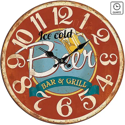 Годинник настінний Technoline 596831 Beer (596831) - фото 2