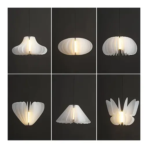 Люстра з квітковими мотивами Ø 40х25 см | Line F | Арт. SG55-400 - фото 6