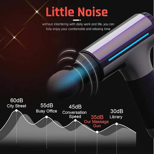 Массажный пистолет Deep Tissue портативный ручной - фото 6