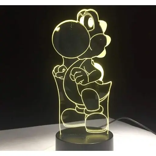 Класична мультяшна фігурка Super Mario Bros Luigi Toad Dragon 3D - фото 5