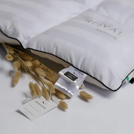 Ковдра пухова MirSon Royal Pearl 036, полуторна, 215x155, біла (2200000003782) - фото 11