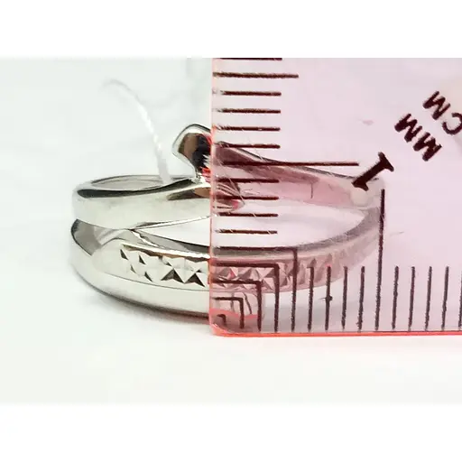 Срібне кільце Tango з алмазною гранню. Артикул 310012С 19 - фото 5