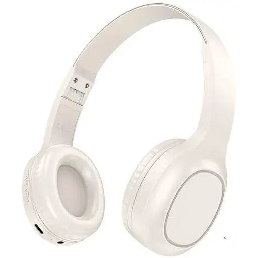 Навушники бездротові повнорозмірні Hoco W46 бежеві