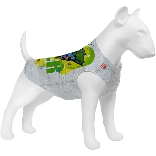 Майка для собак Waudog Clothes малюнок "Джокер", M40, B 62-68 см, С 35-40 см