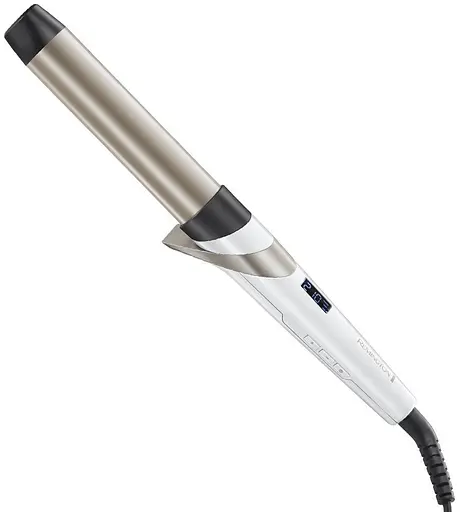 Плойка Remington HYDRAluxe, 61 Вт, температурных режимов 5, D-32 мм, 140-210 С, дисплей, керамика, белый