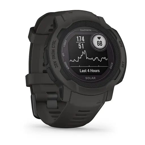 Смарт-годинник Garmin Instinct 2 Solar Standard Edition Graphite 010-02627-00/10 (67792) - фото 3