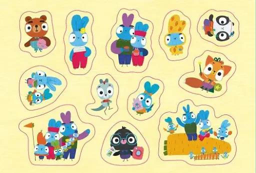 Хоробрі Зайці. Безліч пригод. Пригодницькі розмальовки - фото 5