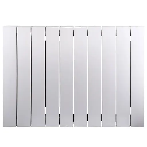 Радіатор біметалевий секційний Queen Therm 500/100 Vertical (кратно 10), Білий - фото 10