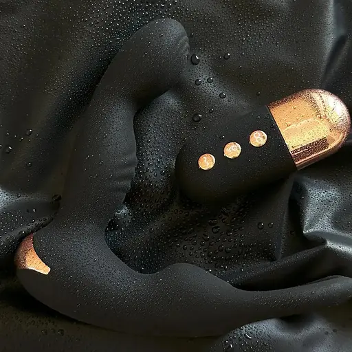 Масажер простати подвійний із пультом дистанційного керування, 10 режимів вібрації. - фото 1